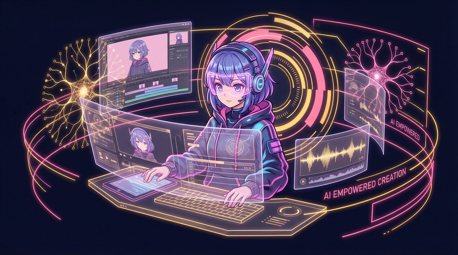 网红主播 AI视频创作工具