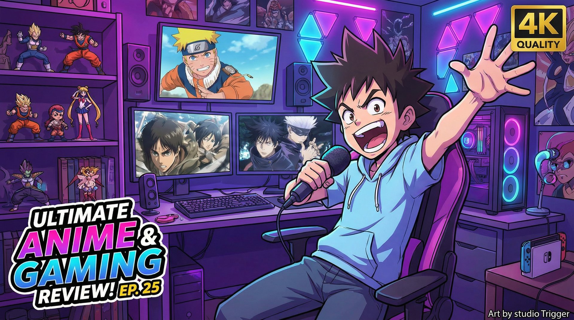 网红主播动漫解说年度番剧